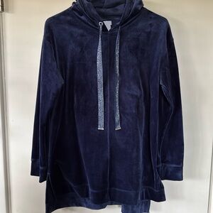 Chico’s velour tunic top and leggings set